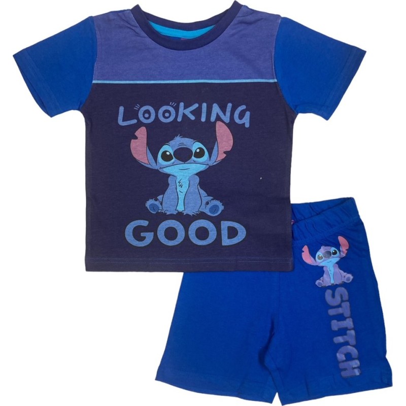 Stitch Disney Shorts T-Shirt Set