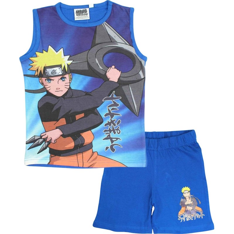 Naruto Tank Top with Shorts Set