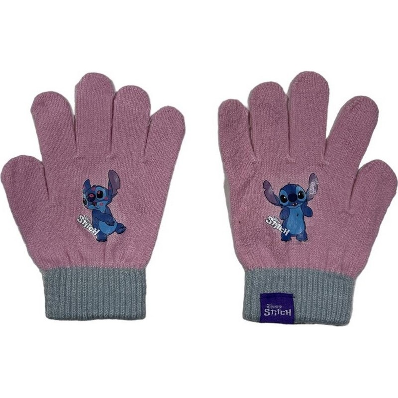 Ensemble Bonnet protège cou gants Stitch disney