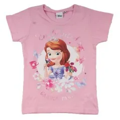 Tee-Shirt Manches Courtes Princesse Sofia