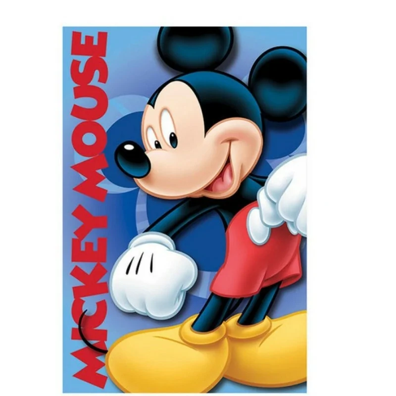 Plaid Polaire Mickey Disney