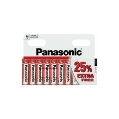 Piles PANASONIC Zinc AA/LR06 x 8