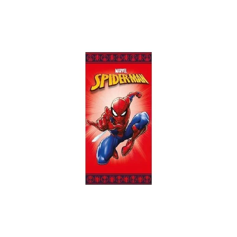 Drap de plage ou Serviette de bain Spiderman Marvel
