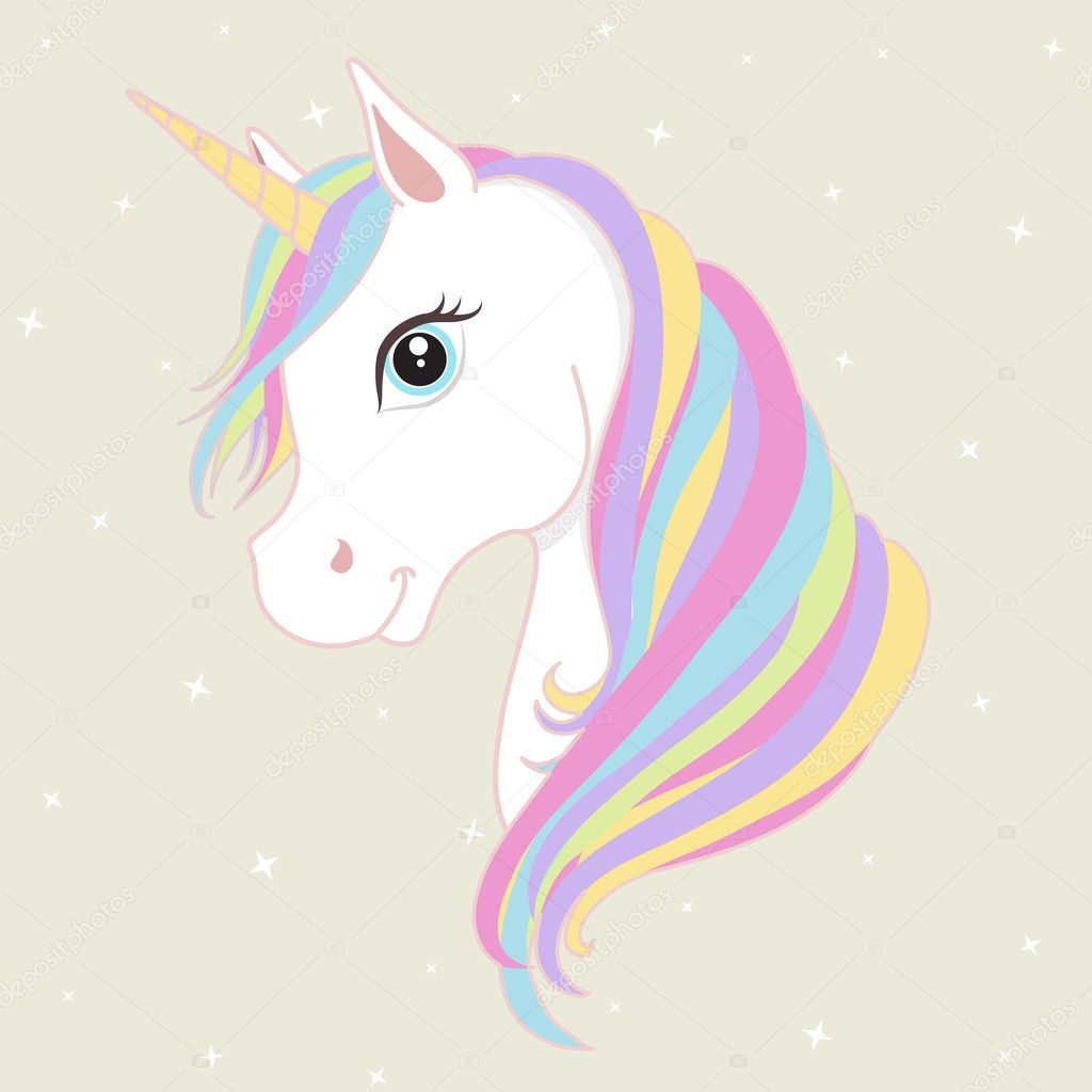 Clipart unicorn head